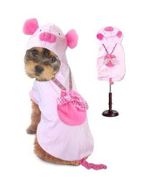 Pet Stop Store 0 Playful Pink Satin  Halloween Pig Costume for Dogs