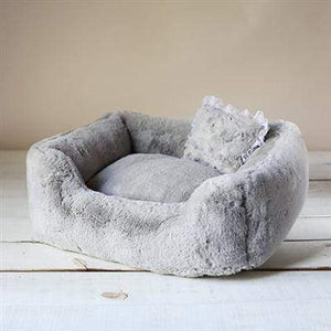 Pet Stop Store Gray The Divine Dog Bed in Colors Black, Gray & White