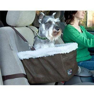 Pet Stop Store Large Oxford Car Booster Seat for Pets up to 18lbs