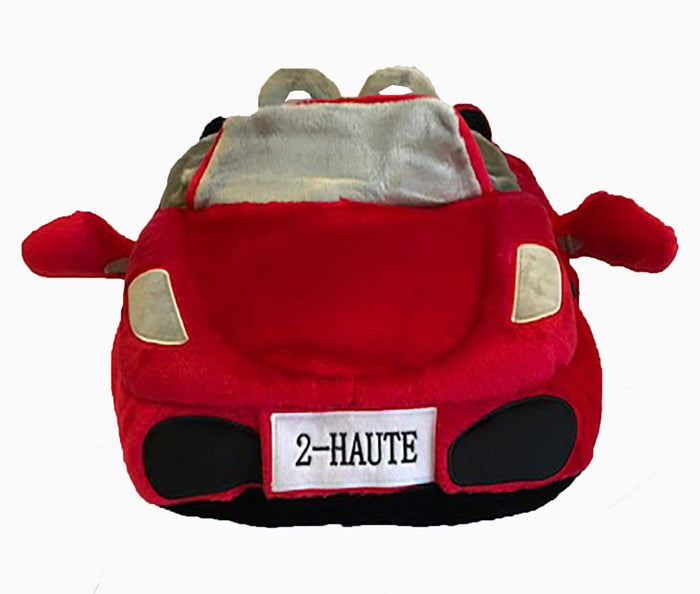 Plush Red Sports Car Dog Bed